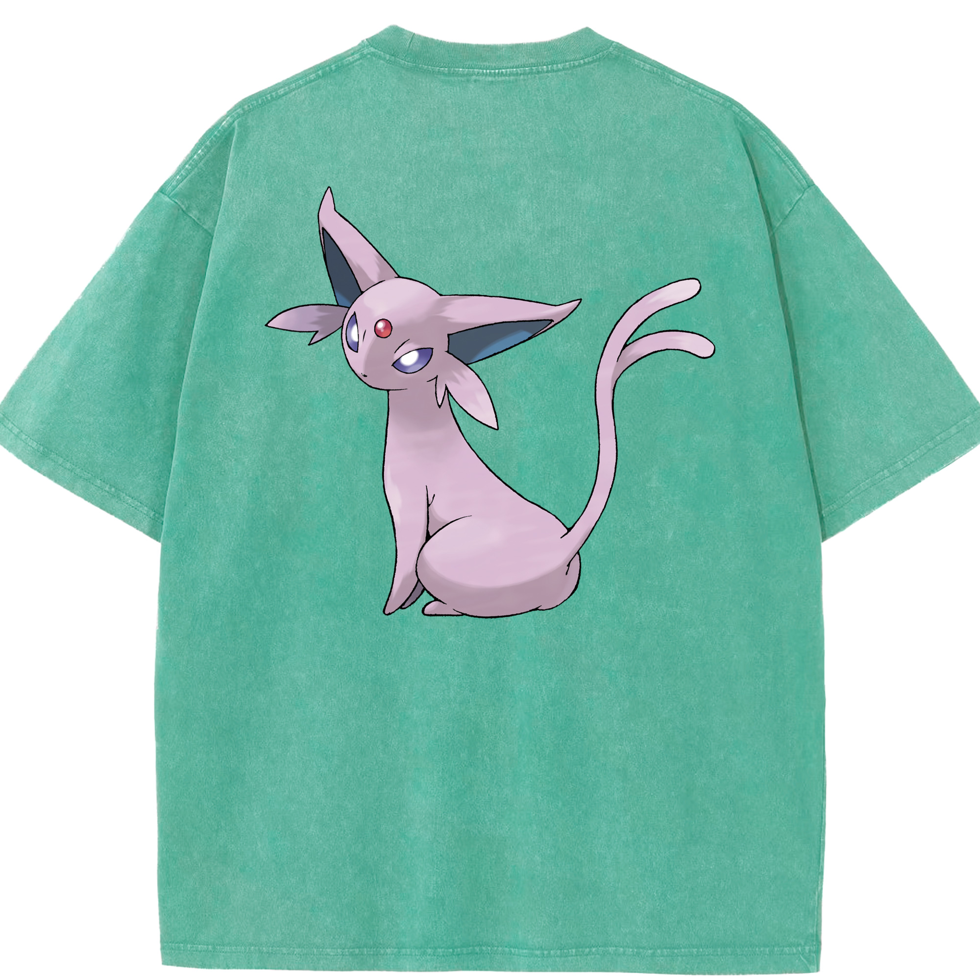 （画像用） ポケットモンスター Pokémon 綿100% ヴィンテージ風 半袖Tシャツ（背面プリント）